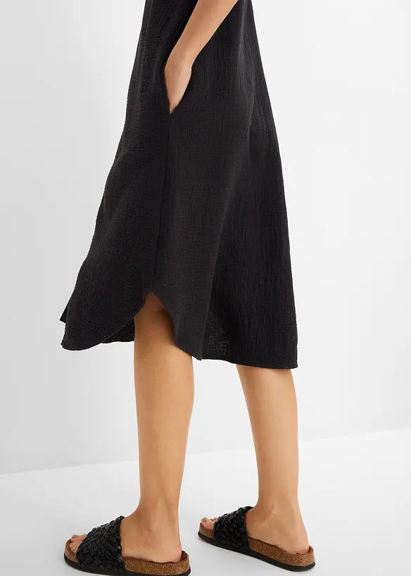 Abito chemisier in soffice mussola, bonprix