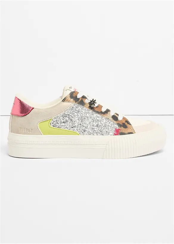 Sneaker Tamaris con dettagli glitterati, Tamaris