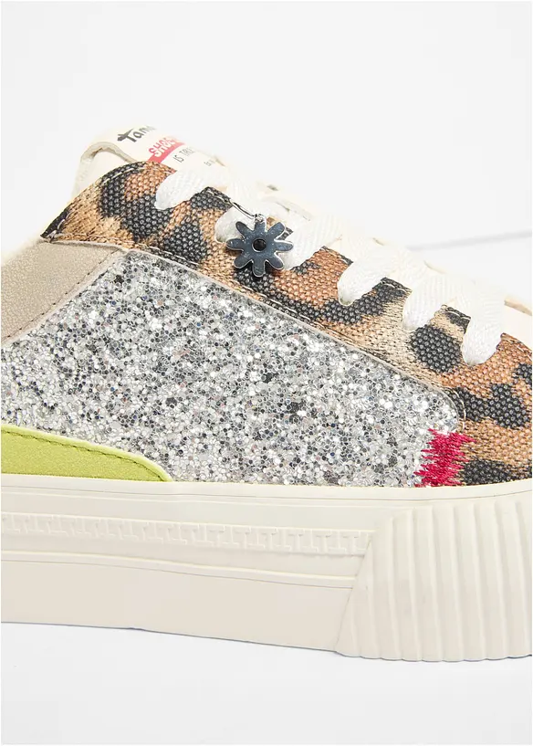 Sneaker Tamaris con dettagli glitterati, Tamaris