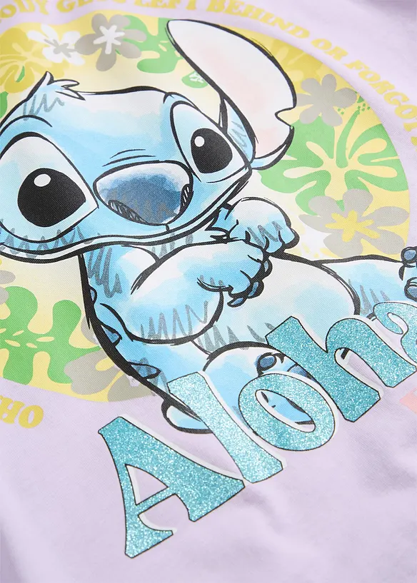 Camicia da notte Disney in puro cotone con Stitch, Disney