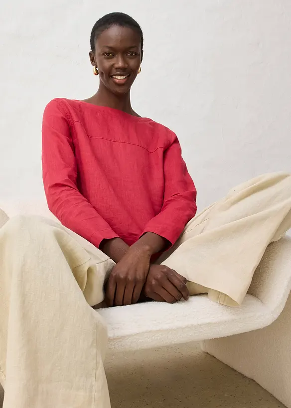 Tunica in puro lino, bonprix