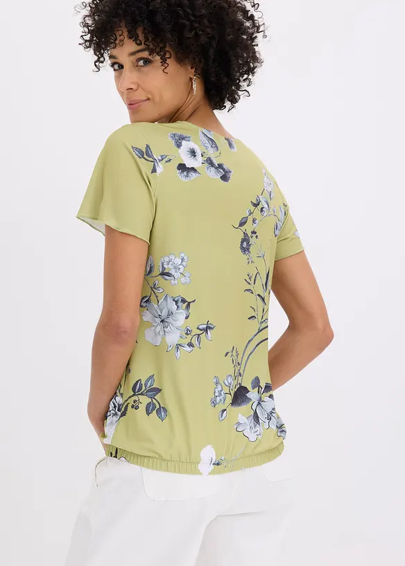 Maglia con fondo elastico, bonprix