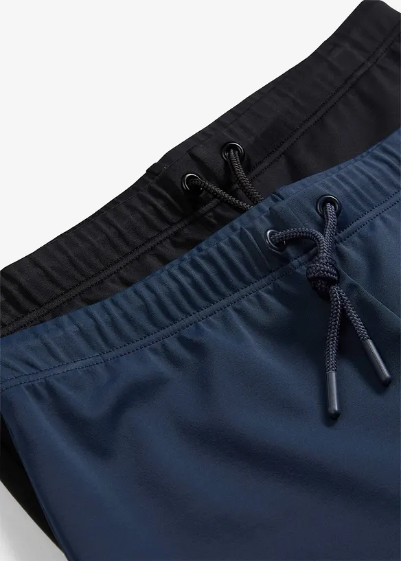 Pantaloncini da mare aderenti a gamba lunga (pacco da 2 paia), bonprix