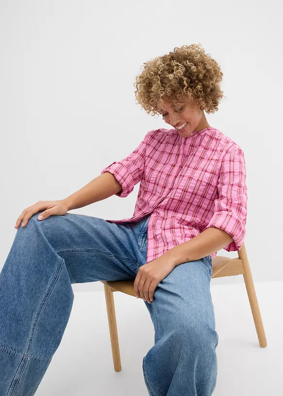 Blusa in puro cotone, bonprix