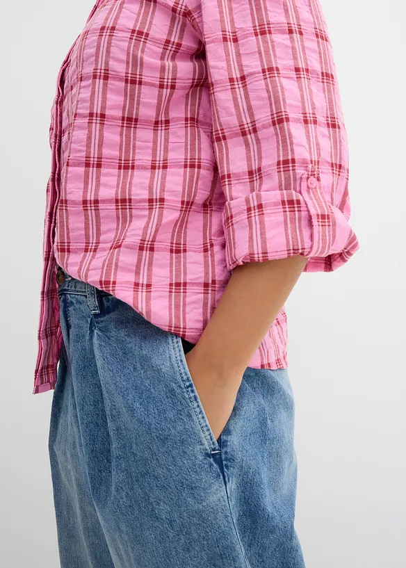 Blusa in puro cotone, bonprix