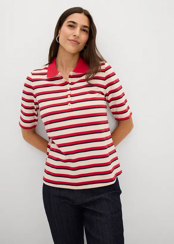 Polo in puro cotone, bonprix