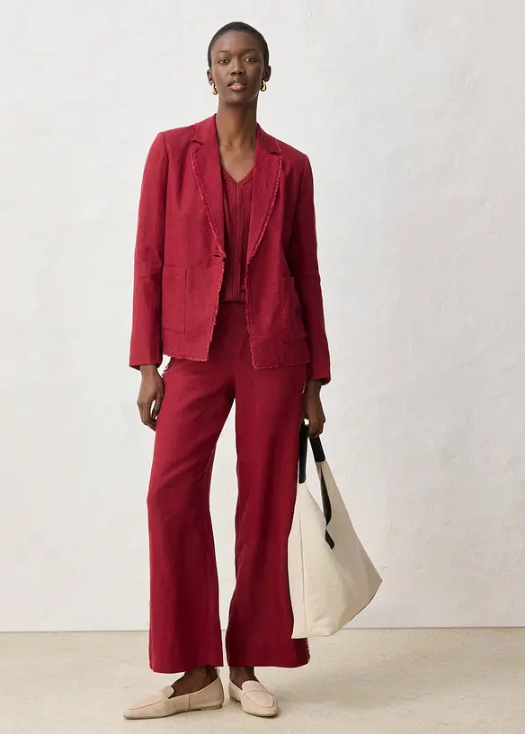 Blazer in puro lino, bonprix