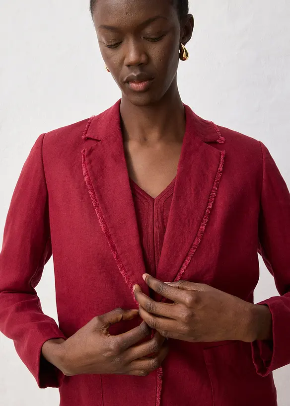 Blazer in puro lino, bonprix