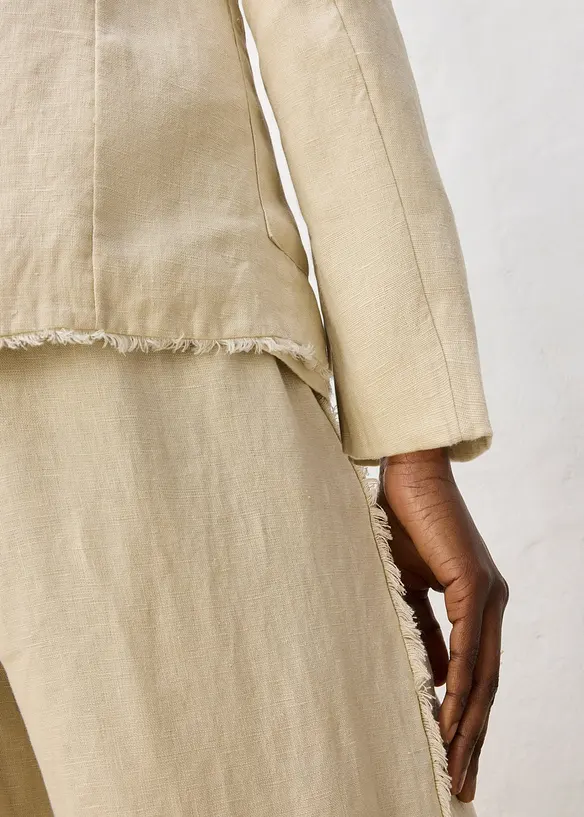 Blazer in puro lino, bonprix