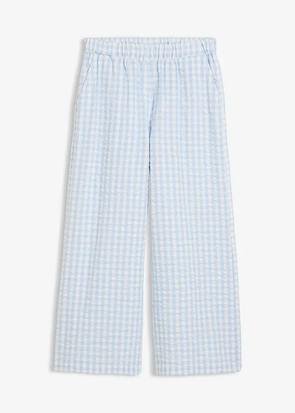 Pantaloni culotte in puro cotone, bonprix