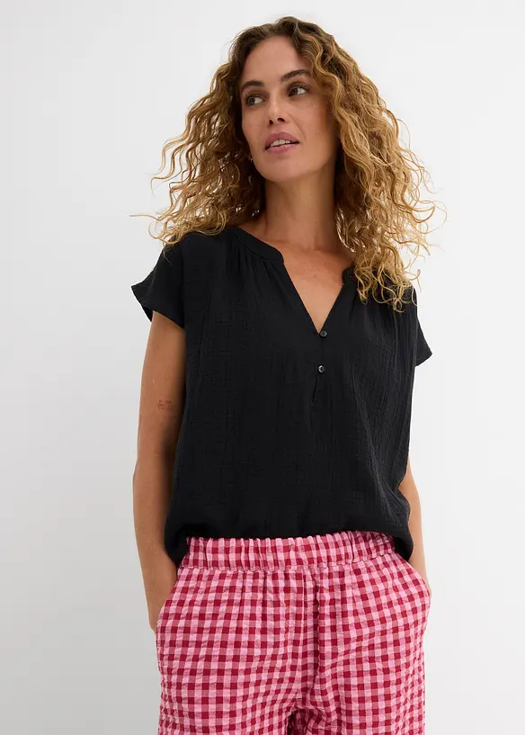 Pantaloni culotte in puro cotone, bonprix