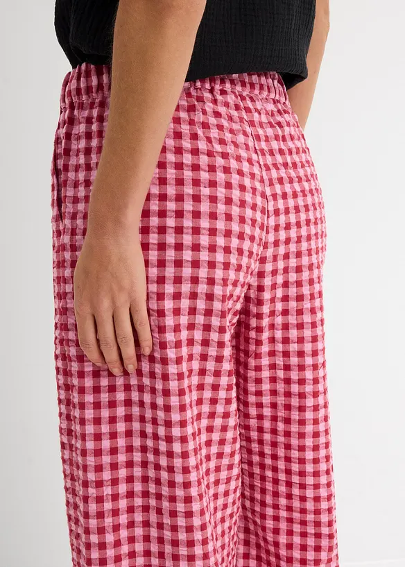 Pantaloni culotte in puro cotone, bonprix