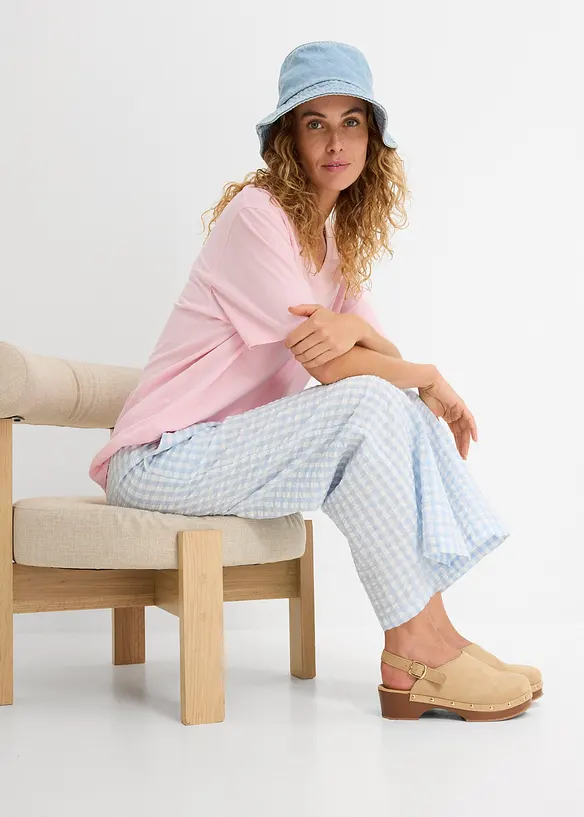 Pantaloni culotte in puro cotone, bonprix