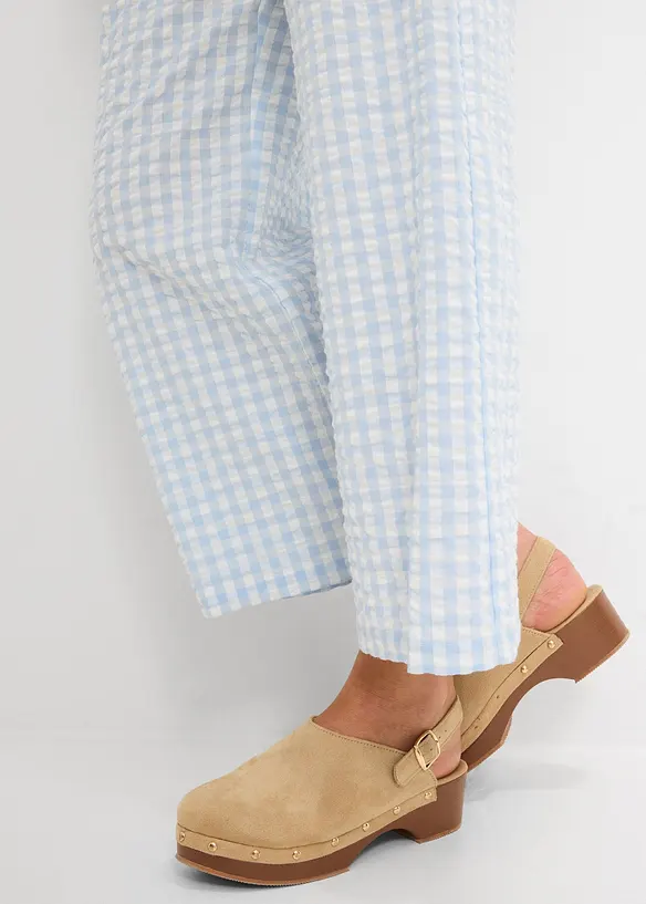 Pantaloni culotte in puro cotone, bonprix