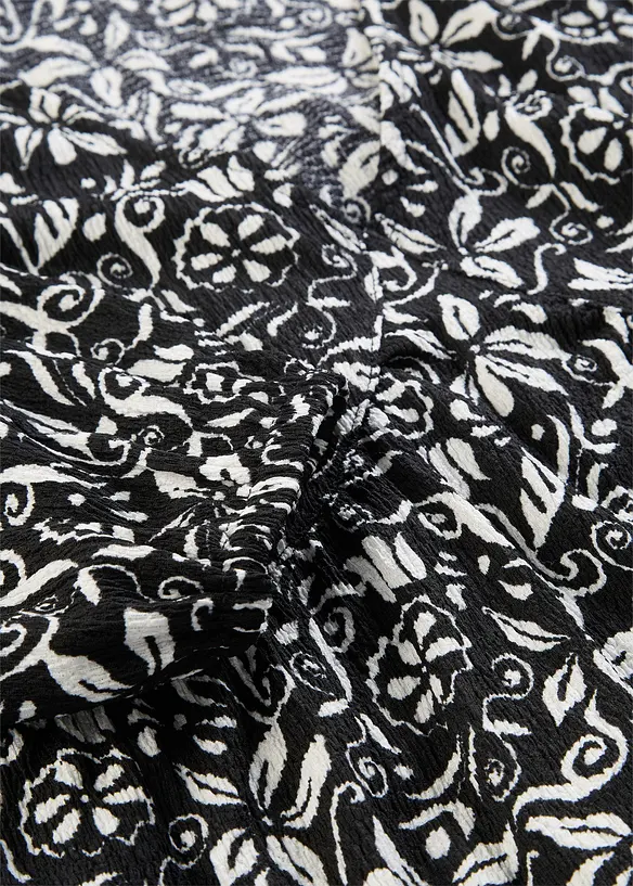 Abito tunica in cr&ecirc;pe leggero, bonprix