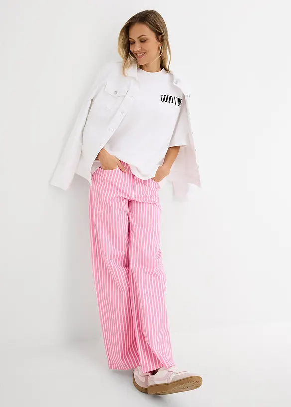 Maxi maglia in puro cotone biologico, bonprix