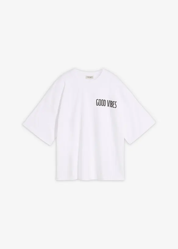 Maxi maglia in puro cotone biologico, bonprix