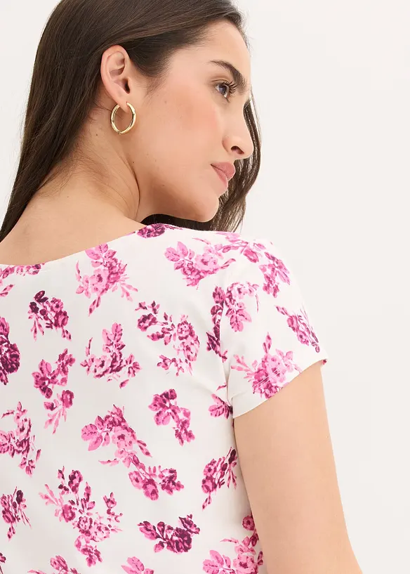 Maglia in cotone elasticizzato, bonprix