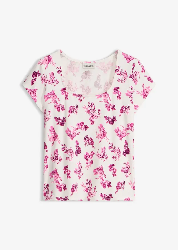 Maglia in cotone elasticizzato, bonprix