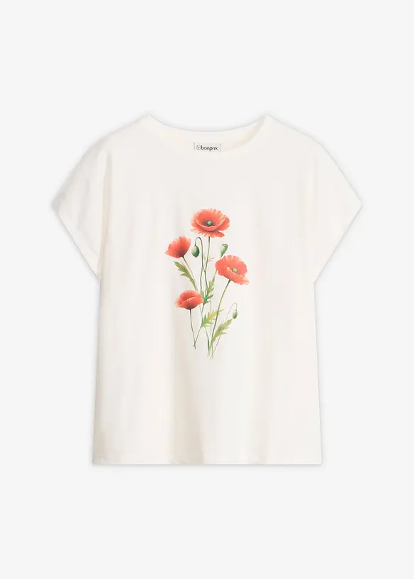 Maglia in cotone elasticizzato, bonprix