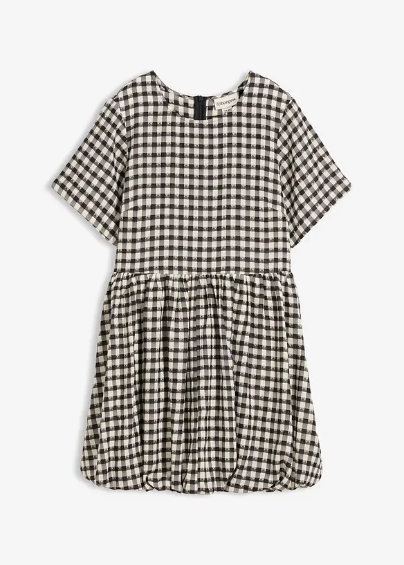 Abito corto con fondo a palloncino, bonprix