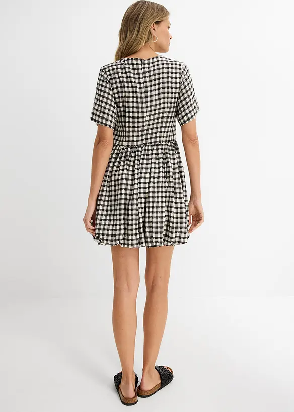 Abito corto con fondo a palloncino, bonprix