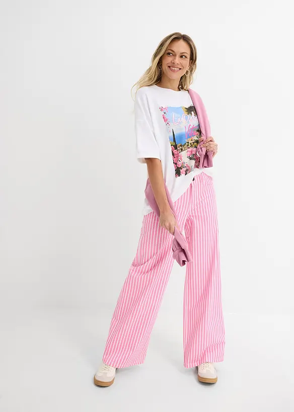 Maxi maglia in puro cotone biologico, bonprix