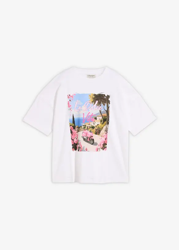 Maxi maglia in puro cotone biologico, bonprix