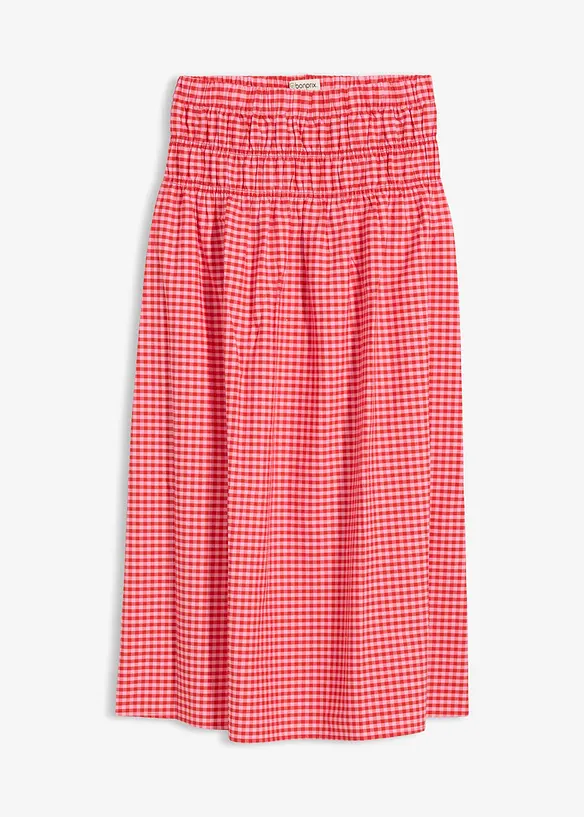 Gonna lunga in misto cotone elasticizzato, bonprix