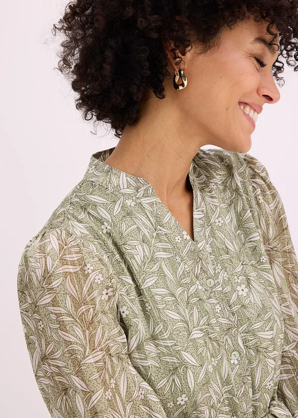 Abito chemisier in chiffon, bonprix