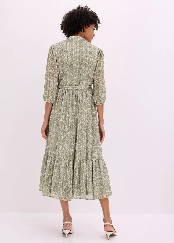 Abito chemisier in chiffon, bonprix