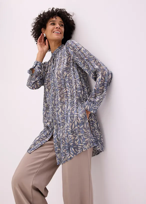 Camicetta lunga di chiffon, bonprix