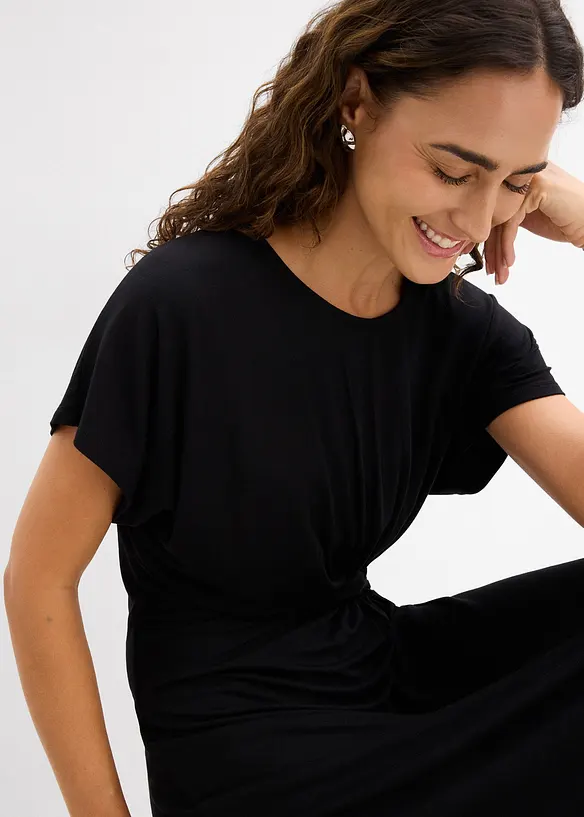 Abito in jersey di misto viscosa, bonprix