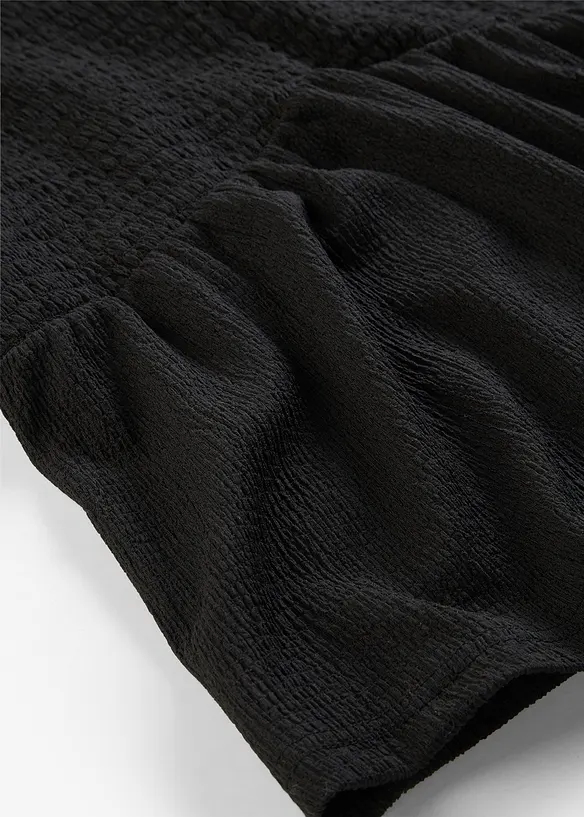 Maglia in cr&ecirc;pe operato, bonprix