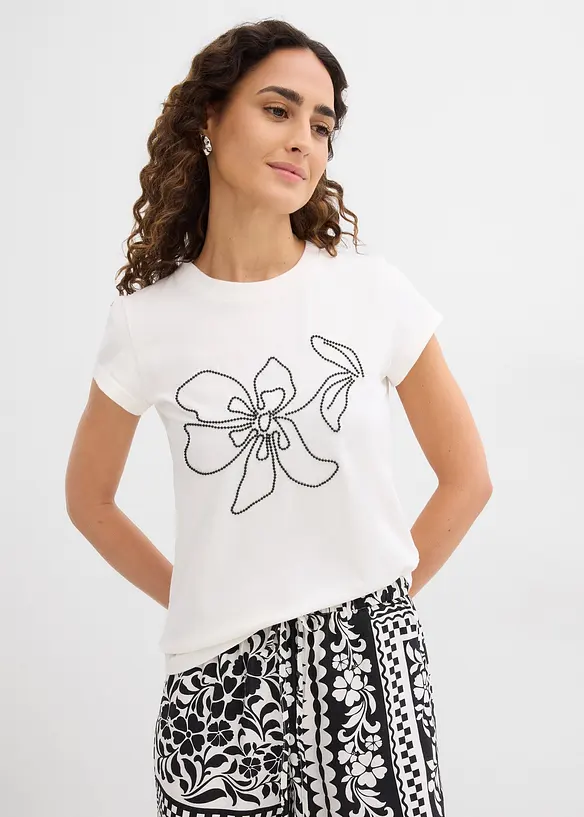 Maglia in misto cotone, bonprix