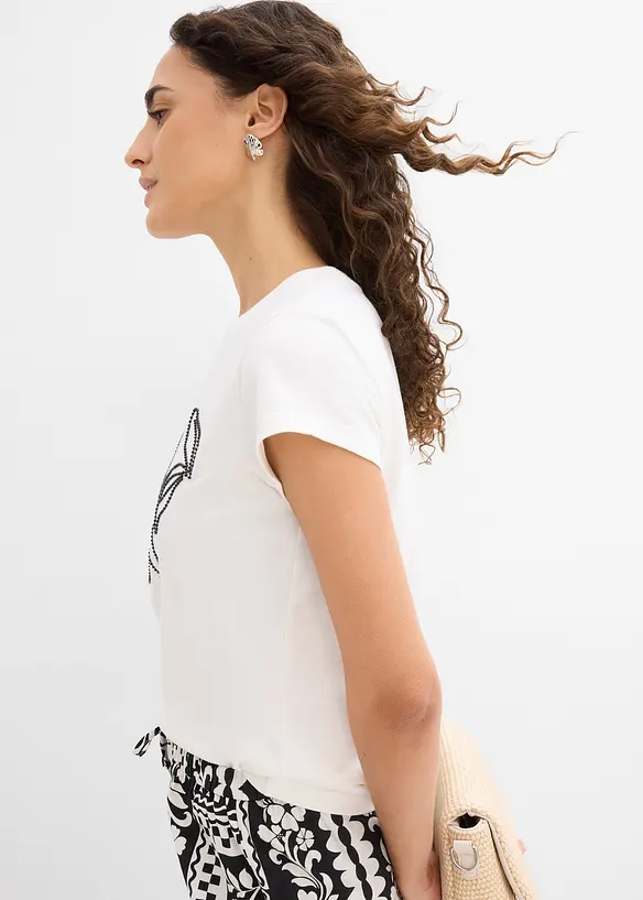 Maglia in misto cotone, bonprix