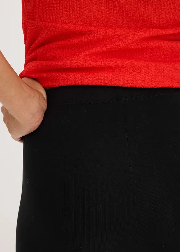 Leggings a pinocchietto con pizzo, bonprix