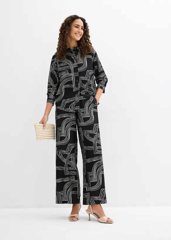 Camicetta in misto viscosa, bonprix