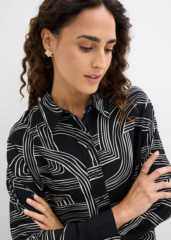 Camicetta in misto viscosa, bonprix