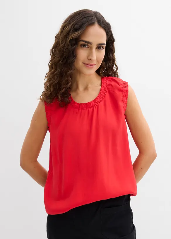 Top in misto viscosa, bonprix