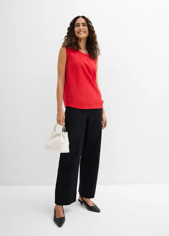 Top in misto viscosa, bonprix