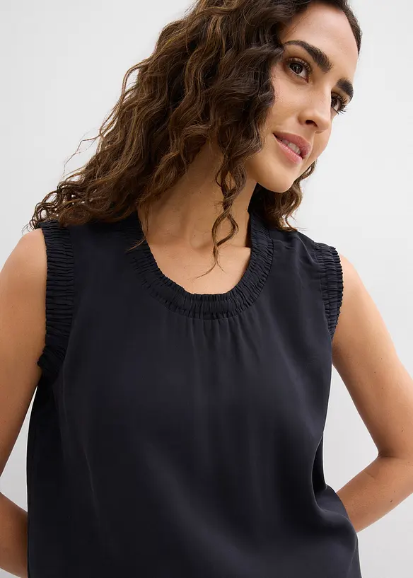 Top in misto viscosa, bonprix