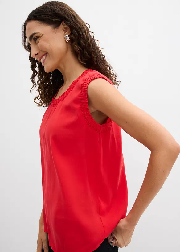 Top in misto viscosa, bonprix