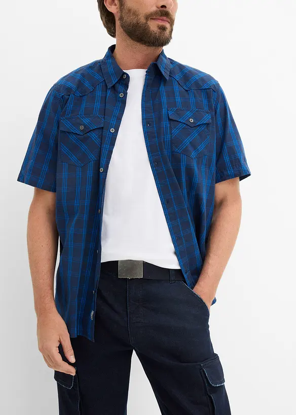 Jeans cargo a pinocchietto con cintura, relaxed fit, bonprix