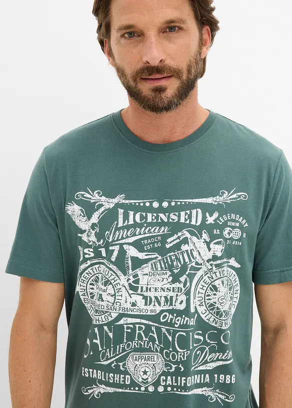 T-shirt in puro cotone biologico (pacco da 2), bonprix