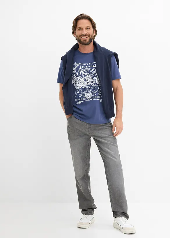 T-shirt in puro cotone (pacco da 2), bonprix