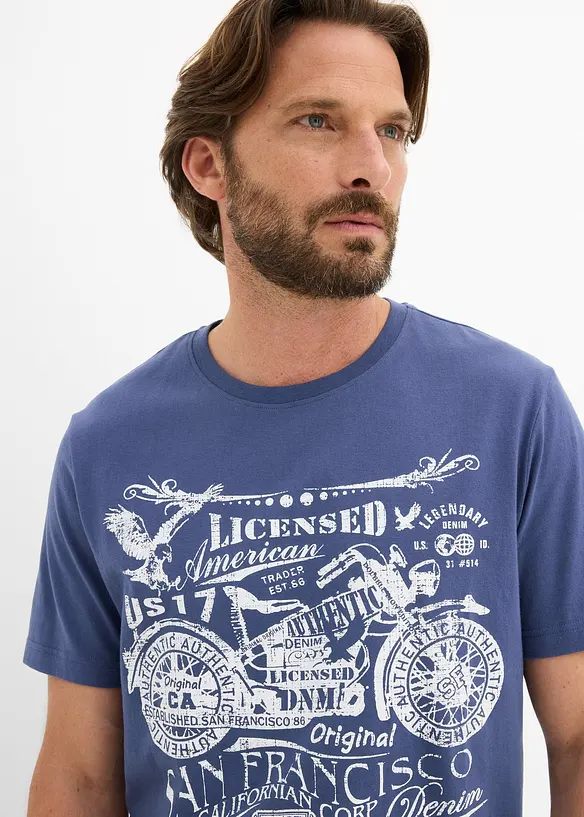 T-shirt in puro cotone (pacco da 2), bonprix