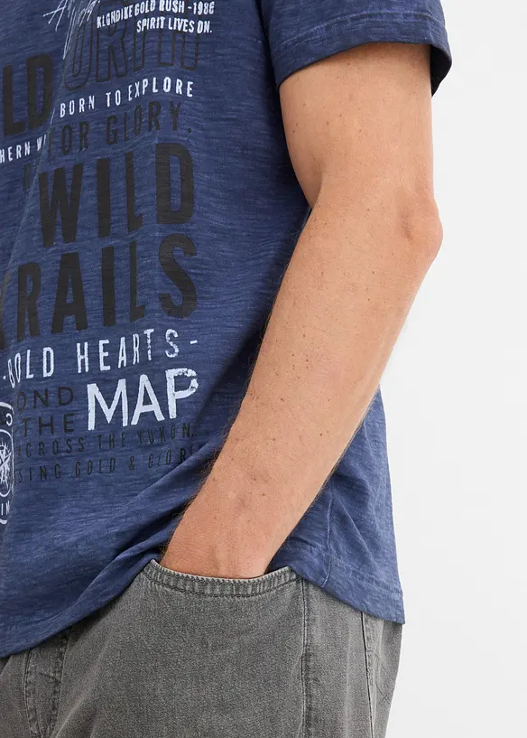 T-shirt effetto lavato, bonprix