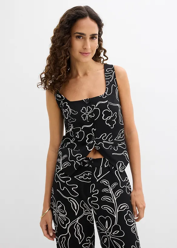 Gilet stile blazer, bonprix