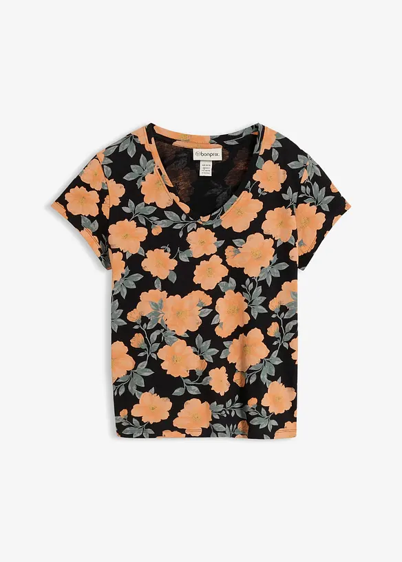 T-shirt in puro cotone, bonprix